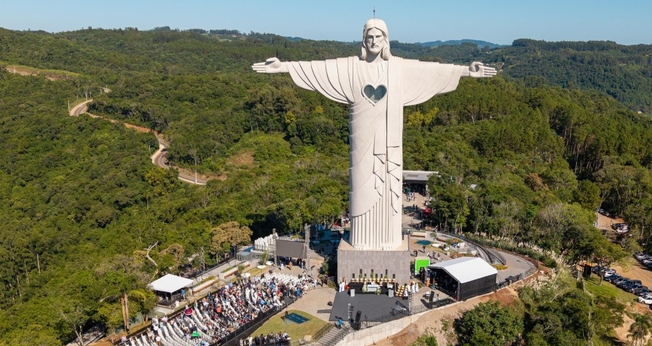 O Complexo do Cristo Protetor. (Foto: Maurício Tonetto/Secom).