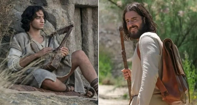 Protagonistas de ‘Casa de Davi’ e ‘The Chosen’. (Foto: Divulgação)