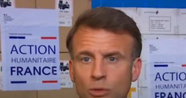 O presidente da França, Emmanuel Macron. (Captura de tela/X/EmmanuelMacron)
