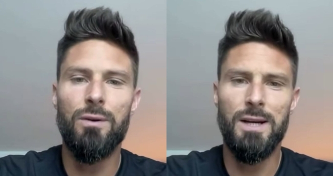 Olivier Giroud. (Foto: Reprodução/Instagram/Olivier Giroud)