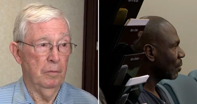 Pastor Curl e Davis. (Foto: Reprodução/WESH 2)