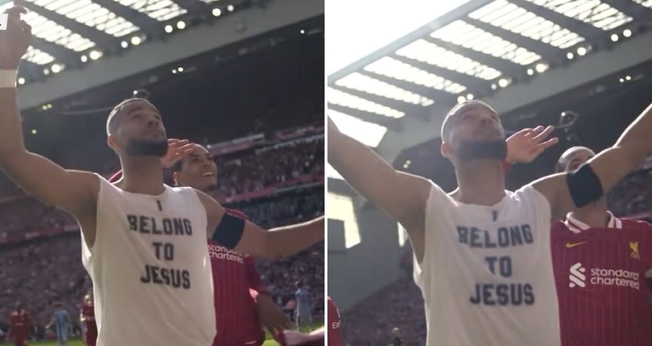 Cody Gakpo no jogo. (Foto: Reprodução/YouTube/Liverpool FC)