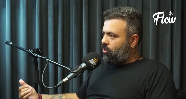 Igor Coelho. (Foto: Reprodução/YouTube/Cortes do Flow OFICIAL)