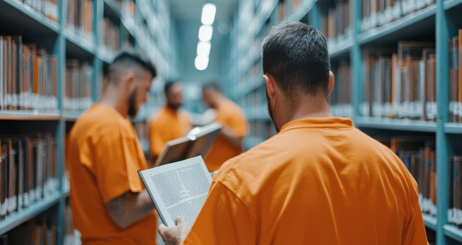 Muitos presos foram salvos através das ações evangelísticas nas prisões. (Foto: Reprodução/Prisoners for Christ)