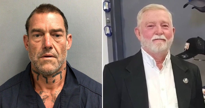 Adam Christopher e o pastor Bill. (Foto: Reprodução/Facebook)