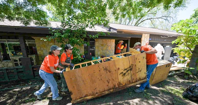 Equipes da Samaritan’s Purse e da Associação Evangelística Billy Graham foram mobilizadas. (Foto: Samaritan’s Purse).