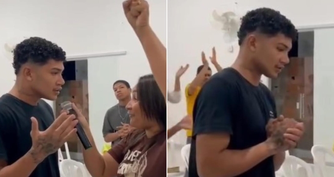 Kaique Santos Fernandes, de 19 anos, foi morto a tiros. (Foto: Reprodução/Instagram/Blog do Eddy).