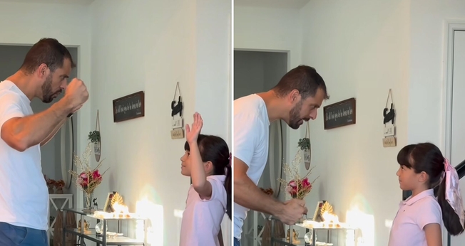 Thiago e Hanna. (Foto: Reprodução/Instagram/Juliana Tartari)