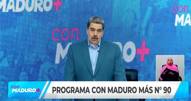 Nicolás Maduro. (Foto: Reprodução/YouTube/Nicolás Maduro).