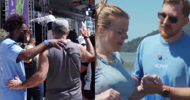 O Ephy Festival pregou Jesus com música e pregação. (Foto: Reprodução/Instagram/Ephy Festival).