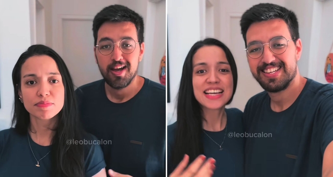 Leonardo e Fernanda. (Foto: Reprodução/Instagram/Leonardo Bucalon)