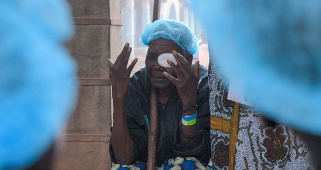 Pacientes que realizaram cirurgias. (Foto: Reprodução/Samaritan's Purse)