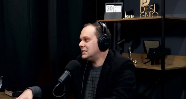 Vinicius Almeida tentou fugir de Deus. (Foto: Reprodução/YouTube/Dilson Gomes).