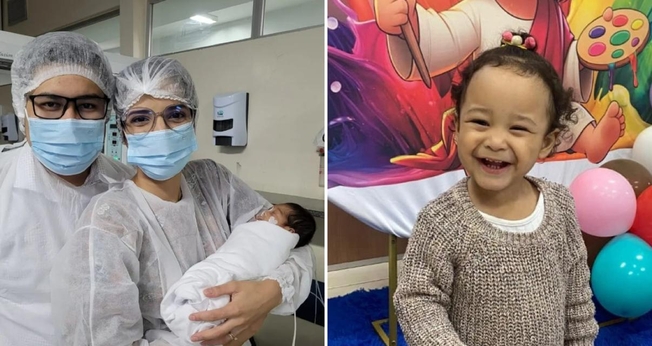 Sara, Guilherme e Sofia. (Foto: Reprodução/Instagram/Sara Machado)