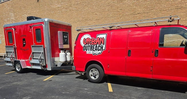 O trailer missionário. (Foto: Reprodução/AG News)