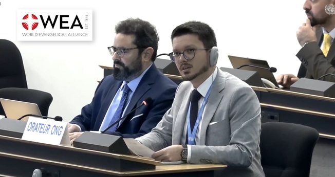 A Aliança Evangélica Mundial e a Aliança Batista Mundial denunciaram a Turquia na ONU. (Foto: Reprodução/YouTube/World Evangelical Alliance).