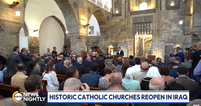A Igreja de São Tomás. (Foto: Reprodução/YouTube/EWTN).