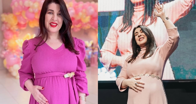 Jucimária Mendes está gerando um milagre em seu ventre. (Foto: Instagram/Jucimária Mendes).