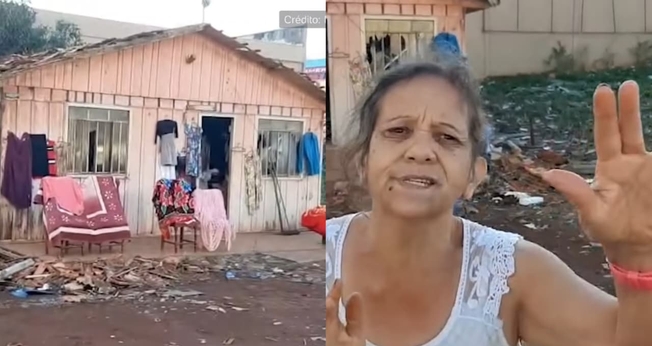 O casal Ademilson e Rosa testemunhou o livramento que viveu. (Foto: Reprodução/YouTube/UOL).