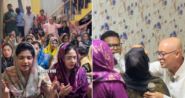 A igreja local não deixou de cultuar a Deus em meio a perseguição. (Foto: Reprodução/ Instagram/One Passion Mission).