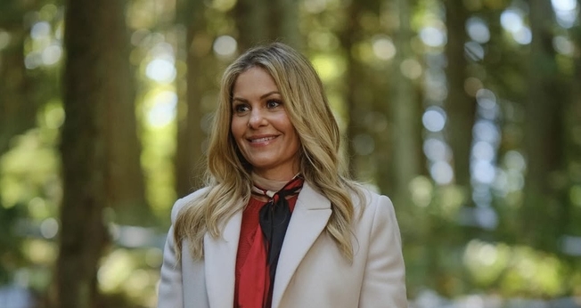 A atriz Candace Cameron Bure. (Foto: (Great American Media)