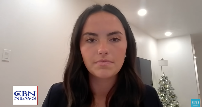 Samantha Fulnecky. (Foto: Reprodução/YouTube/CBN News)