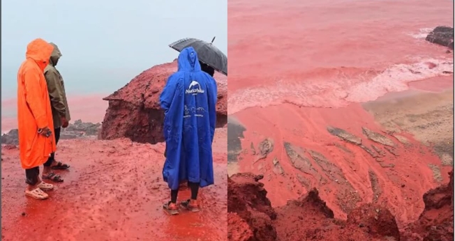 Praia Vermelha. (Foto: Reprodução/Instagram/hormoz_omid).