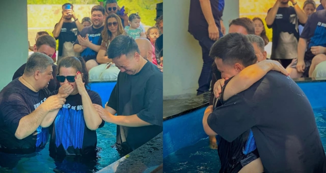 Ita Yamamoto batizou sua mãe Luciana. (Foto: Reprodução/Instagram/Ita Yamamoto).