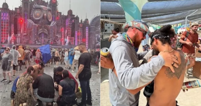 A missão pregou em festivais de música e raves nos EUA. (Foto: Reprodução/Instagram/Philip Renner).