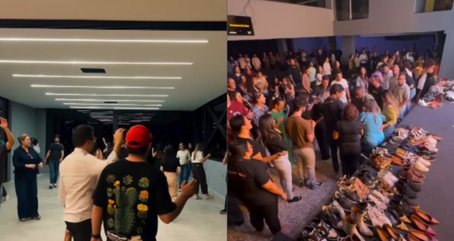 Membros da God Provider Church estão se revezando para interceder. (Foto: Reprodução/Instagram/God Provider Church).