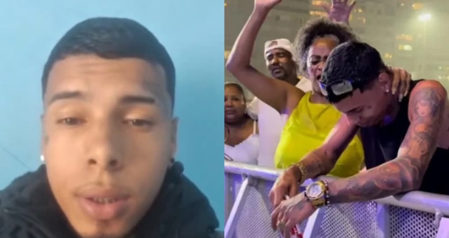 Newton César. (Foto: Reprodução/Instagram/helleniluminadaa/Reprodução/Instagram/Marcados Pagode Gospel).