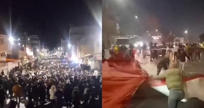 Milhões de iranianos protestaram nas ruas contra o regime islâmico. (Foto: Reprodução/Instagram/Hananya Naftali).