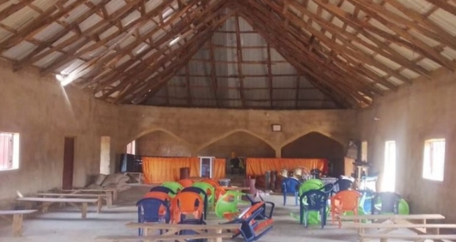Igreja atacada na Nigéria. (Imagem ilustrativa/Portas Abertas).