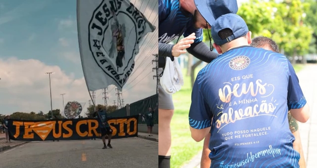 Igrejas evangelizaram foliões durante o Carnaval. (Foto: Reprodução/Instagram/Bola de Neve Zona Norte - RJ).