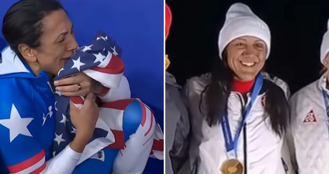 Elana Meyers Taylor. (Foto: Reprodução/YouTube/Olympics)