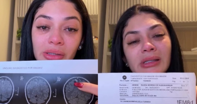 Rayssa Buq foi milagrosamente curada. (Foto: Reprodução/Instagram/Rayssa Buq).