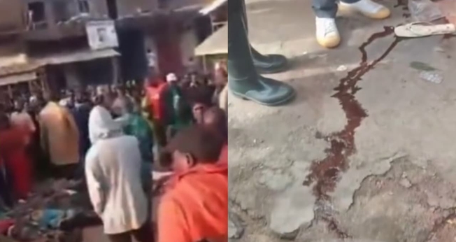 Homens armados abriram fogo na comunidade Gari Ya Waye. (Foto: Reprodução/Instagram/Seanfeucht/Reprodução/Instagram/Roots TV Nigéria).