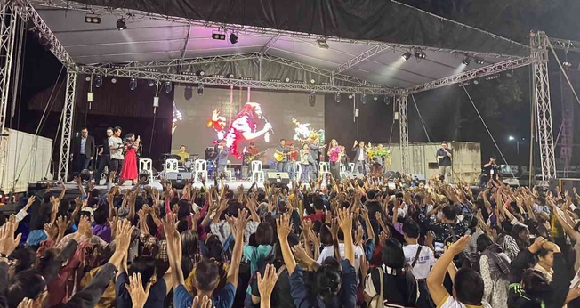Uma das campanhas evangelísticas da CfaN no país. (Foto: Reprodução/CfaN)