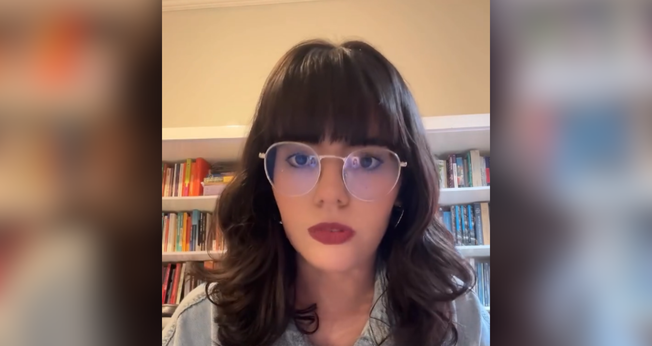 A psicóloga Larissa Lima. (Captura de tela/Instagram/@larissalimaoliv)