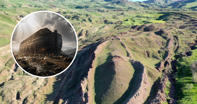 Novas varreduras GPR no sítio de Ron Wyatt reacendem o debate sobre a Arca de Noé. (Foto: Noah's Ark Scans)