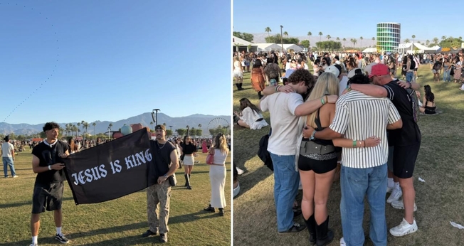 Centenas de pessoas se entregaram a Jesus durante o festival. (Foto: Reprodução/Instagram/Philip Renner)