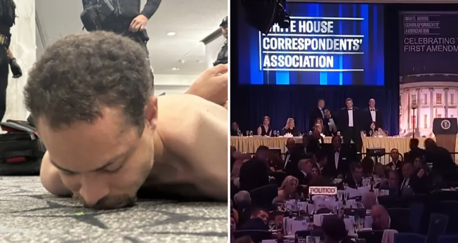 Cole Tomas Allen, atirador que atacou jantar com Donald Trump. (Foto: Reprodução/@realDonaldTrump)