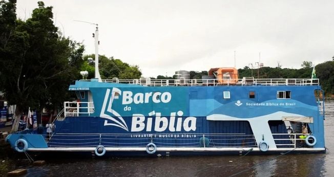 O Barco da Bíblia. (Foto: Reprodução/SBB)