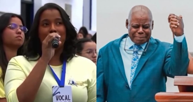 A filha Vitória e o pai Vitor Romão. (Foto: Reprodução/Instagram/vitoria.aromao).