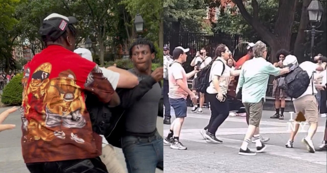 Benjamin Schettler foi atacado em Nova York. (Foto: Reprodução/X/Benjamin Schettler).