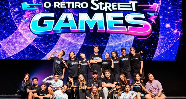 Os participantes do Retiro Street Games. (Foto: Divulgação)