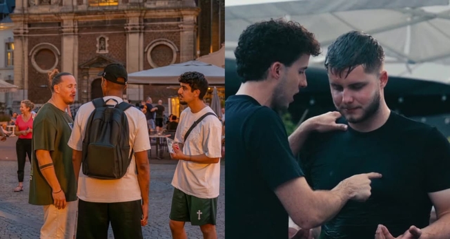 Uma equipe de 20 evangelistas pregou o Evangelho nas ruas da Holanda. (Foto: Instagram/Revival in the Streets).