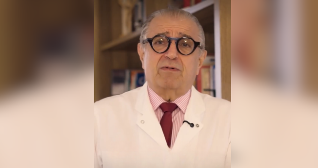 Dr. Roque Savioli fala sobre os benefícios da oração para a saúde física e mental. (Captura de tela/Instagram/@drsavioli)