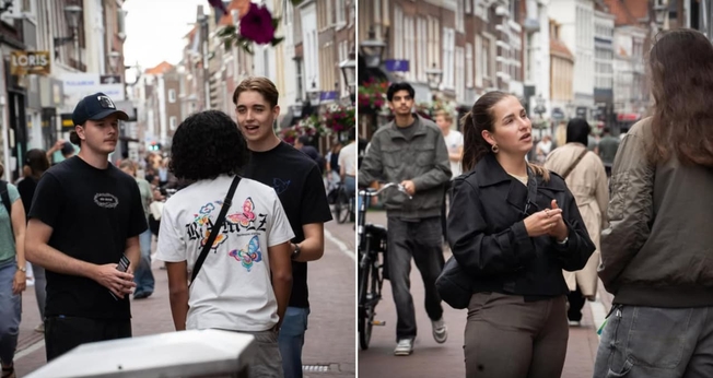 O evangelismo aconteceu em seis cidades da Holanda. (Foto: Instagram/riverministries.nl).