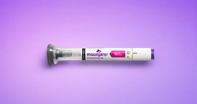 Caneta do Mounjaro, medicamento da Eli Lilly para diabetes e obesidade. (Foto: Lilly)